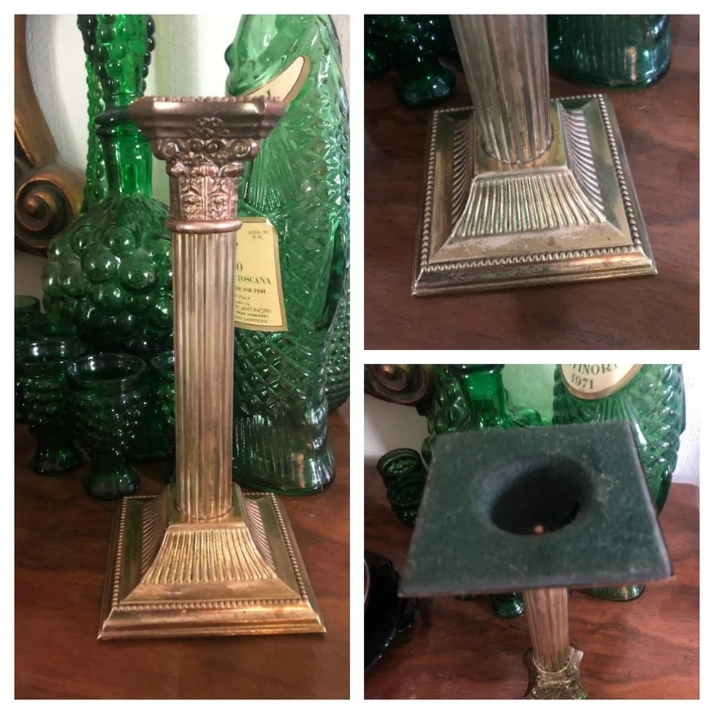 Vintage Brass Candlestick